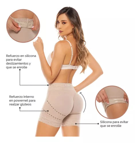 Pantalones cortos que levantan los glúteos